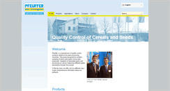 Desktop Screenshot of pfeuffer.com